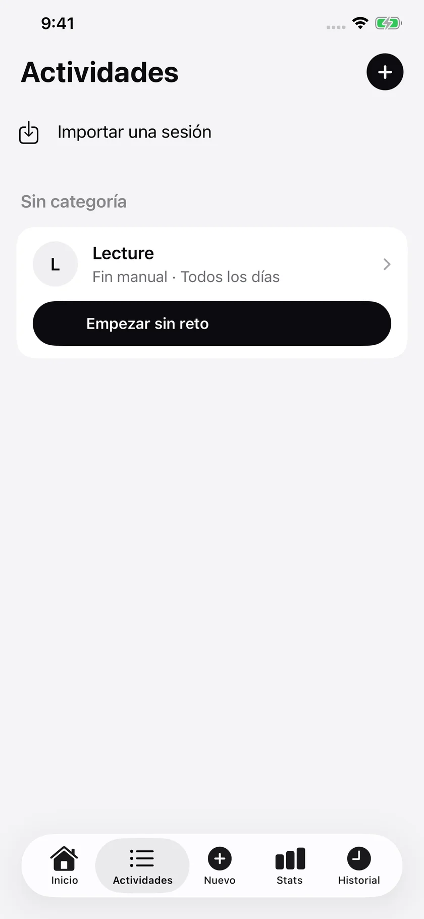 Tu biblioteca de actividades.